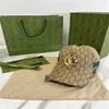 ファッションデザイナー帽子男性のためのクラシック格子縞のコットン野球帽する女性の高級キャップレトロ格子縞の手紙サンハットバケツハット8599