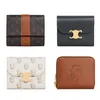 7A Classic flap Luxury coin Purses Card Holder Designer women fashion zippy Wallet holder Vintage folding brown long Wallets men Portable chain key pouch Key wallets