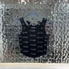 2024 SS Designer CE Brand New Bottom Tank Женская весенне-летняя верхняя одежда, трикотажный внутренний слой, облегающий короткий топ без рукавов для женщин