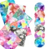 Window Stickers 12"x10" Bundle 6 Assorted Colors Clouds HTV Press Cut Film Iron On T-shirts Tie Dye Heat Transfer DIY Garment Decor