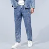 chinese Style Denim Jacket Men Streetwear Oriental Clothes Autumn Male Jeans Coat Vintage Fi Hip Hop Loose Outwear Jaqueta 31jg#