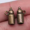 Charms WYSIWYG 20pcs 15x5x5mm Charm Baby Feeding Bottle 3D For Jewelry Making