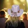 Береты, модная ковбойская шляпа, ремни со звездами и широкими полями, аксессуары для музыкального фестиваля для взрослых