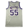 5 De Aaron Fox 10 Domantas Sabonis City basketbalshirt Heren Drazen Petrovic Chris Webber Mike Bibby Jason Williams Peja Stojakovic 34 Ray Allen retro shirt