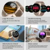 Montres LIGE montre intelligente femmes Smartwatch dames montre-bracelet Bluetooth appel montres numériques fréquence cardiaque sang oxygène surveillance du sommeil