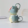 Tazze Tazza in ceramica piccolo mostro Personalità creativa Tazza da caffè Coppia Nicchia da tè