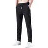 men Quick Dry Pencil Pants Summer Elastic Ice Sports Sweatpants Athletic Jogger City Tactical Stretch Trousers Tracksuit Bottoms N5Wf#