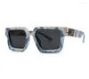 Sunglasses 2022 Fashion Cool Unique Blue Sky White Cloud Style Millionaires Brand Design Sun Glasses3584822