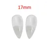 Decoração de festa 1-10 pares adultos vampiro dentes falsos transparentes dentaduras dentes zumbi para horror sangrento adereços de halloween