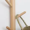Kleiderbügel SV-Wood Wandaufhänger Kleiderhaken Holz Kleidung Lagerregal Home Decor Haken zum Aufhängen von Hüten dekorativ
