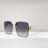 Gafas de sol de diseñador para mujeres Gafas de sol de gran tamaño de lujo Men sin marco de protección solar a marco de protección solar 662f