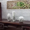 Vasos 3 Pcs Pequeno Vaso Cerâmica Acessório Miniatura Planta Casa Adereços Cena Cerâmica Adorno Decoração