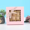 Shopping Bags Transparent Wedding Hand Gift Box Light Luxury Acrylic Bow Present Valentine's Day