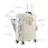 Suitcases 2024 Luggage 20 Inch Boarding Travel Password Box 24 Universal Wheel USB Charging Interface Multi-Function Trolley