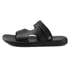 Sandaler Style Men's Mans Casual Shoe Lightweight Två sätt att bära högkvalitativt mode bärande sommarmän strand toffel