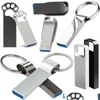 Usb Flash Drives 2.0 Drive Metal Mini Pendrive 16Gb 32Gb 64Gb 128Gb Stick Cle Pen Key Ring Drop Delivery Computers Networking Storages Ot1Mr