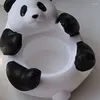 Kandelaars Theelichthouder Schattige Panda Ring Sieraden Lade Decoratieve Standaard Voor Kantoor Tafel Thuis Duurzaam