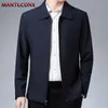 Mantlconx fi Men's Jackets Busin Jacket Men Windbreaker Coat Spring autunt Brand Curical Solid Men's Clothing 4XL 22IU＃