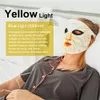 LED LED Face Mask 4 Color LED LED Light Fothon بالقرب من الأشعة تحت الحمراء معدات تجميل العناية بالبشرة بالأشعة تحت الحمراء