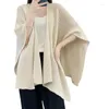 Scarves Woman Solid Color Shawl For Wedding Outdoor Camping Travel Lightweight Breathable Poncho