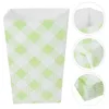 Wyjmij pojemniki 10pcs Popcorn Plaxes Paper Sweet Candy Bady