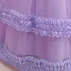 Beauty Purple Wine Pink White Jewel Girl's Birthday/Party Dresses Girl's Pageant Dresses Flower Girl Dresses Girls Everyday Skirts Kids' Wear SZ 2-10 D327231