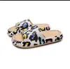 Slippers Slippers Women Summer Outdoor Leopard Paern Latex Soft Womens Beac Bat Non-Slip ig Boom ome Slides Caussure Femme H240326J151