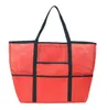 Hot grote capaciteit speelgoed draagtas stevige mannen vrouwen mesh strandtas outdoor sport trendy toilettas