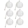 Candle Holders 6 Pcs Container Hanging Glass Ball Holder Air Plant Sphere Terrarium