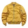 fi Giacca da baseball da uomo Giallo Autunno Bomber Cappotto militare Capispalla casual da uomo Tattiche militari Giacca Top Goth Giacca a vento 53Pl #