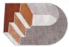 Carpets Modern Nordic Résumé Art pour le salon Géométrie de forme irrégulière Tapis basse table de chambre à coucher