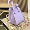 Liten Top Crossbody Luxury Loe Hammock 2024 Designer Handbag Portable Bag Cowhide Bags Candy Mini Colors Leather Layer Women's High J4CV