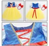 2023 Blütenblätter Designs Mädchen Kleid Kinder Party Kostüm Kinder Formelle Veranstaltungen Vestidos Infant Tutu Blume Flauschigen Hochzeit Kleid 3 5 7T 240312