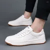 Casual Shoes Fashion Brand Moft Leather Men's Comfort Outdoor Sneakers Mens Daily High Quality Handmade Oxford