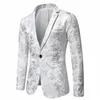 Blazer Masculino Homme Slim Fit für Männer 2024 Stilvolle Casual Solide Blazer Busin Hochzeit Party Outwear Mantel Anzug Top Regelmäßige I4iP #