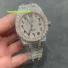 Waterproof Luxury Mechanical Automatic Wrist Men Watch in Wristwatch Case Fashion Moissanite