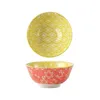 2024 1pcs 6 Inch Japanese Tableware Ceramic Home Restaurant Rice Bowl Noodle Bowl Ramen Soup Bowl