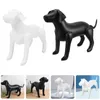 Vêtements de chien 2 pcs Vêtements pour animaux de compagnie Affichage Mannequin Décorations de fête Stand pour vêtements de chien