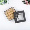 Shopping Bags Transparent Wedding Hand Gift Box Light Luxury Acrylic Bow Present Valentine's Day