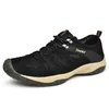 Scarpe da fitness da uomo alpinismo in vera pelle da esterno mesh traspirante confortevole casual sportivo da caccia sneakers