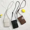 Unisex Cell Phone Bag Baseus Trendy Men Niche Shoulder Small Square Bag 4 Bags Mobile Phone Handbag Mini Cellphone Bags Womens Crossbody Bag