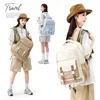 Backpacks for Students High Capacity College Women Backpack Trendy Laptop School Bag Girl BookBag Aesthetic Bags Travel Backpack 240314