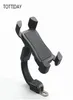 Motorrad-Telefonhalter-Ständer, Motorrad-Rückspiegel-Halterung mit Kantenschutz für Samsung Huawei Xiaomi LG296B73500956711187