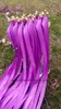 Dekoracja imprezy Cheao Purple Stain Ribbon Wands Wands Stick for