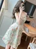 Casual Kleider Süße Nette Prom Frauen Sheer Koreanische Garn Diamant Mini Ballkleid Prinzessin Bankett Vestidos Geburtstag Party Kleidung Mujer