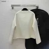 Abrigo de mujer Chaqueta de diseñador Marca Moda Chaqueta de lana de manga larga Cuello redondo Chaquetas cortas sueltas Primavera Abrigo de vacaciones de viaje informal para mujer 27 de marzo