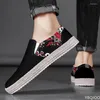 Casual Shoes Classic Men Canvas Espadrilles Summer Breathable Mens Loafers Comfortable Lazy Boat Driving For