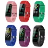 Wristbands F07t Smart Bracelet Wristband Fitness Tracker Wrist Band Health Tracking Heart Rate Blood Pressure Monitor IP67 Waterproof BT4.0