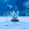 Micro paysage créatif Simulation corail Aquarium Aquarium décoration Figurine 3D Miniature petit ornement