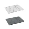 Mattor Instant Dry Sink Tray Matt Miljö Friendly Absorberande Diatomite Dish Drainage For Kitchen Counter Coffee Bar Badrum